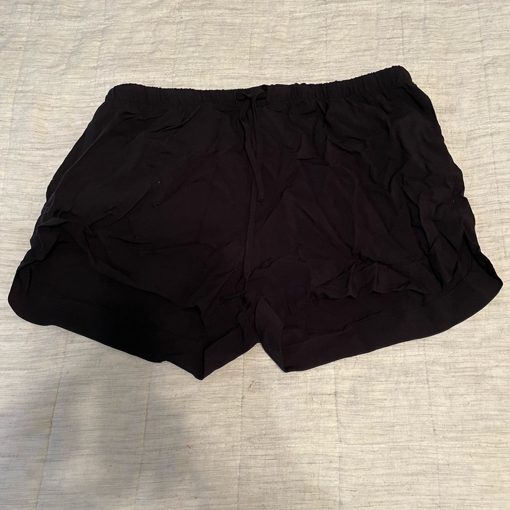 Black shorts, never worn